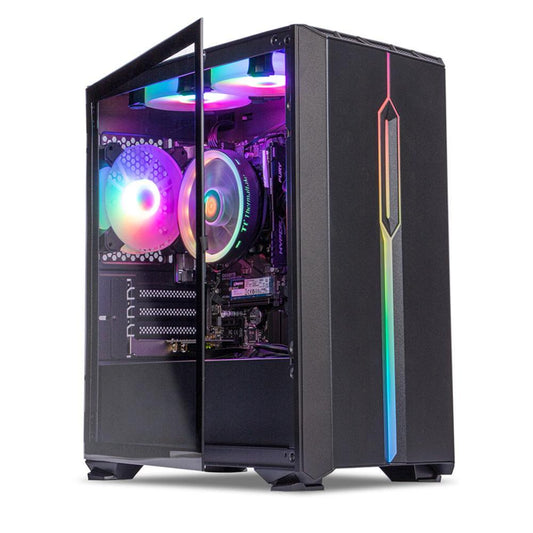 Gaming Desktop Pc,Intel I3 13100F,GTX1660S,500GB Ssd Nvme,16G Ddr4,Rgb,Wifi,Win 11 Ready,Gamer Desktop Computer